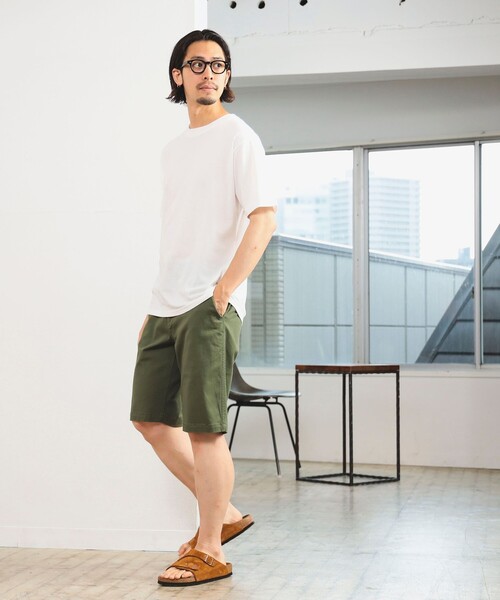 B:MING by BEAMS(ビーミングバイビームス)の「ベーシック クルーネック Tシャツ(ドロップフィット)(Tシャツ/カットソー・メンズ・オフホワイト/ブラック/ネイビー・X-LARGE/MEDIUM/LARGE/SMALL)」の4枚目の写真