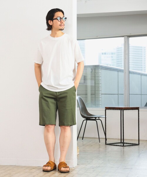 B:MING by BEAMS(ビーミングバイビームス)の「ベーシック クルーネック Tシャツ(ドロップフィット)(Tシャツ/カットソー・メンズ・オフホワイト/ブラック/ネイビー・X-LARGE/MEDIUM/LARGE/SMALL)」の5枚目の写真