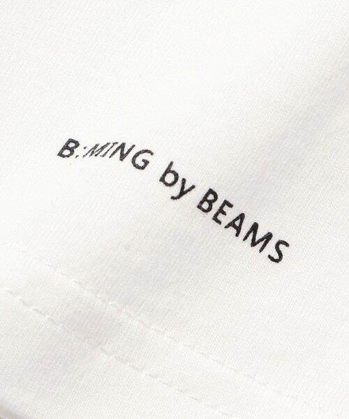 B:MING by BEAMS(ビーミングバイビームス)の「ベーシック クルーネック Tシャツ(ドロップフィット)(Tシャツ/カットソー・メンズ・オフホワイト/ブラック/ネイビー・X-LARGE/MEDIUM/LARGE/SMALL)」の9枚目の写真