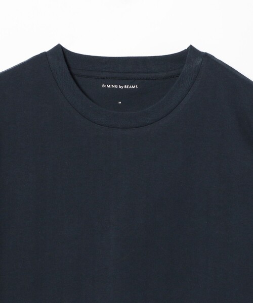 B:MING by BEAMS(ビーミングバイビームス)の「ベーシック クルーネック Tシャツ(ドロップフィット)(Tシャツ/カットソー・メンズ・オフホワイト/ブラック/ネイビー・X-LARGE/MEDIUM/LARGE/SMALL)」の12枚目の写真
