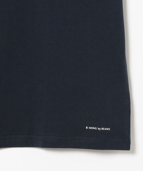 B:MING by BEAMS(ビーミングバイビームス)の「ベーシック クルーネック Tシャツ(ドロップフィット)(Tシャツ/カットソー・メンズ・オフホワイト/ブラック/ネイビー・X-LARGE/MEDIUM/LARGE/SMALL)」の13枚目の写真