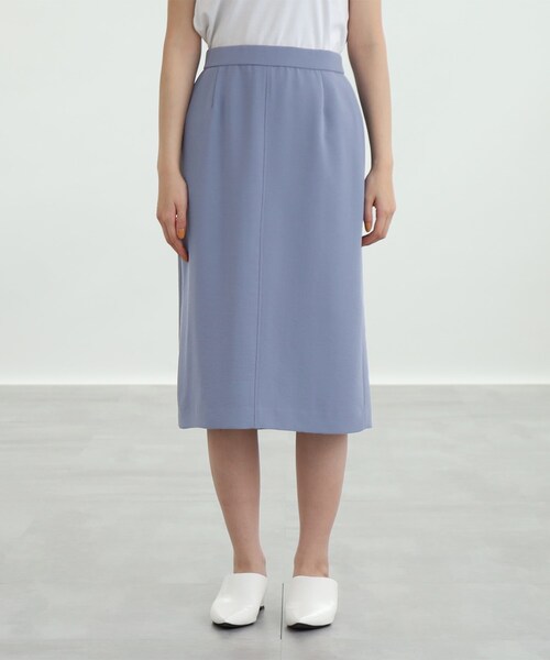 INDIVI（インディヴィ）の「◆【こなれSETUP/洗える】ストレートスカート（スカート・レディース・ライトグリーン系/サックスブルー系5/ブラック/グレー系その他6・42/40/13/03/36/05/15 /12/38/34/17/19）」の6枚目の写真