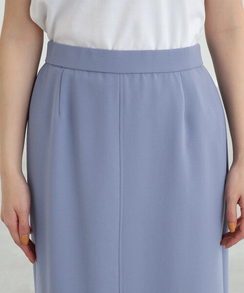 INDIVI（インディヴィ）の「◆【こなれSETUP/洗える】ストレートスカート（スカート・レディース・ライトグリーン系/サックスブルー系5/ブラック/グレー系その他6・42/40/13/03/36/05/15 /12/38/34/17/19）」の9枚目の写真