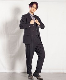 AXES-X（アクシーズエックス）の「ツータックテーパードパンツ（その他パンツ）」