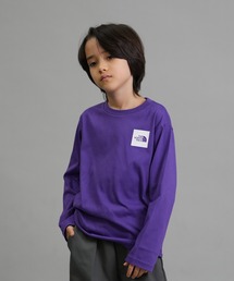 THE NORTH FACE（ザノースフェイス）の「THE NORTH FACE/ザ・ノース・フェイス キッズ ロンT ブランドロゴ NTJ32357（Tシャツ/カットソー）」