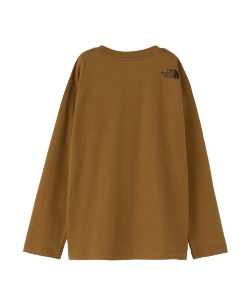 THE NORTH FACE(ザノースフェイス)の「THE NORTH FACE/ザ・ノース・フェイス キッズ ロンT ブランドロゴ NTJ32357(Tシャツ/カットソー・キッズ・ブラック/ホワイト/ホワイト×ブラック/ブラウン/ホワイト×ネイビー/ホワイト×ブルー/ベージュ/ダークグレー/ダークベージュ/パープル・130cm/150cm/140cm/100cm/120cm/110cm/160cm)」の11枚目の写真