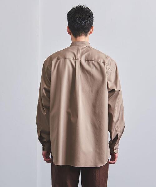 UNITED ARROWS(ユナイテッドアローズ)の「トーマスメイソン ピンオックス ボタンダウンシャツ(シャツ/ブラウス・メンズ・ホワイト/ダークグレー/ベージュ・S/M/L/XL)」の6枚目の写真