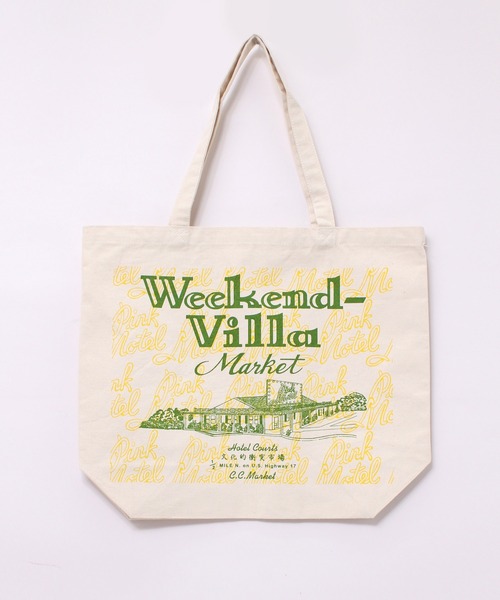 RNA（アールエヌエー）の「E4897 PINK MOTEL ビラトート（トートバッグ・レディース・ブラック/ピンク/キナリ・FREE）」の4枚目の写真