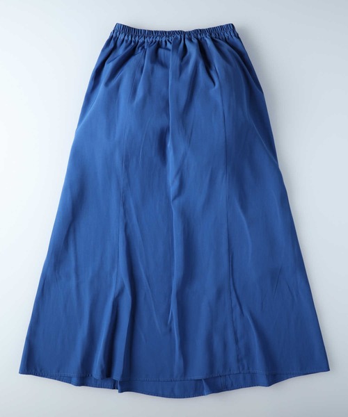 HONEYSUCKLE ROSE（ハニーサックルローズ）の「【HONEYSUCKLE ROSE】裾フレアスカート（スカート・レディース・ブラック/ブルー/ダークインディゴブルー/ホワイト×ブラック・M/L）」の11枚目の写真