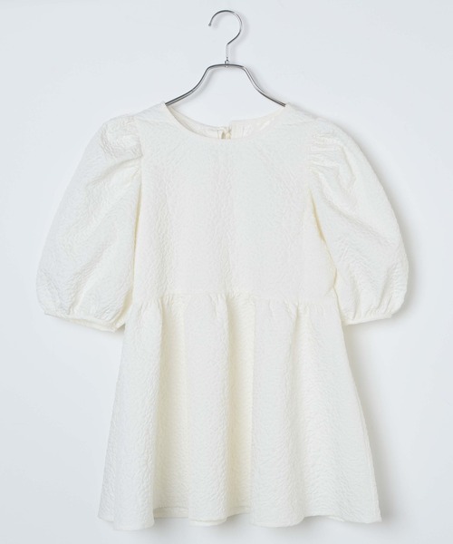 WEGO（ウィゴー）の「WEGO/フラワージャガードバックリボンブラウス（シャツ/ブラウス・レディース・ブラック/オフホワイト・FREE）」の15枚目の写真