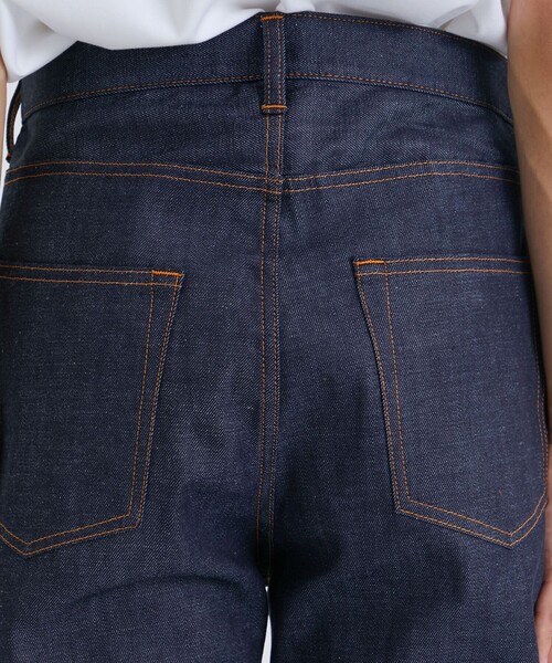 SASQUATCHfabrix.(サスクワァッチファブリックス)の「【Sasquatchfabrix./ サスクワァッチファブリックス】FLARE SILHOUETTE 5PK PANTS(デニムパンツ・メンズ・インディゴブルー・MEDIUM/LARGE)」の2枚目の写真