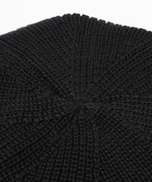 Heather（ヘザー）の「コットンリネンベレー　195792（ハンチング/ベレー帽・レディース・オフホワイト/ブラック・ONE SIZE）」の9枚目の写真