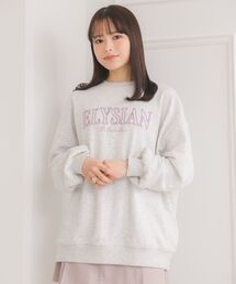 ウレタン刺繍BIGトレーナー