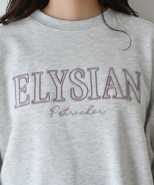 ems excite（エムズエキサイト）の「ウレタン刺繍BIGトレーナー（Tシャツ/カットソー・レディース・ホワイト系その他/ピンク/ブルー・FREE）」の13枚目の写真
