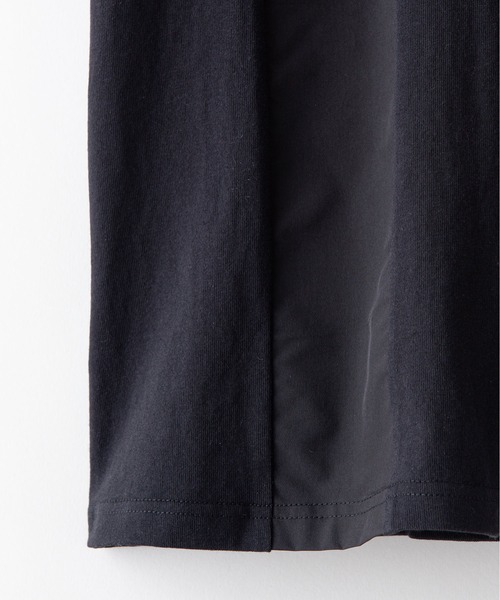 OUTDOOR PRODUCTS APPAREL(アウトドアプロダクツアパレル)の「USAコットン 縦切り替え ライン ビッグシルエット Tシャツ(Tシャツ/カットソー・メンズ・ブラウン/ホワイト/ブラック・MEDIUM/LARGE/X-LARGE)」の10枚目の写真