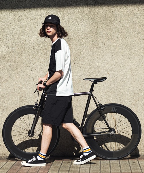OUTDOOR PRODUCTS APPAREL(アウトドアプロダクツアパレル)の「USAコットン 縦切り替え ライン ビッグシルエット Tシャツ(Tシャツ/カットソー・メンズ・ブラウン/ホワイト/ブラック・MEDIUM/LARGE/X-LARGE)」の15枚目の写真