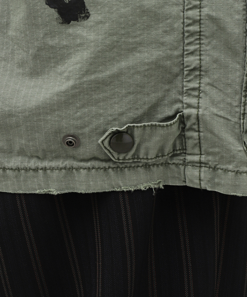 JOURNAL STANDARD J.S HOMESTEAD(ジャーナルスタンダードホームステッド)の「【J.S.Homestead】MULTIFUNCTIONAL SACK JACKET(ミリタリージャケット・メンズ・ネイビー/カーキ・LARGE/MEDIUM)」の11枚目の写真