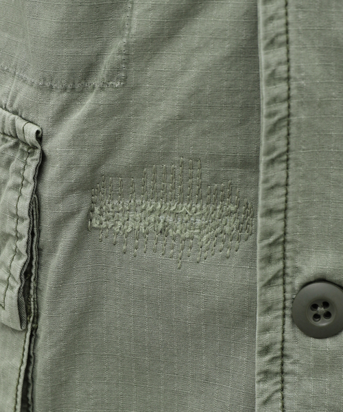 JOURNAL STANDARD J.S HOMESTEAD(ジャーナルスタンダードホームステッド)の「【J.S.Homestead】MULTIFUNCTIONAL SACK JACKET(ミリタリージャケット・メンズ・ネイビー/カーキ・LARGE/MEDIUM)」の5枚目の写真