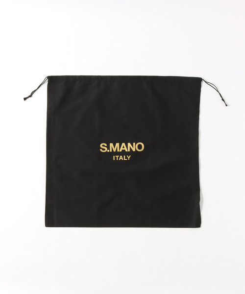 EDIFICE（エディフィス）の「【S.MANO / エス マーノ】 KNAPSACK（ショルダーバッグ・メンズ・ブラック/グレー・FREE）」の11枚目の写真