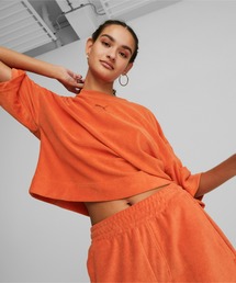 PUMA プーマ ウィメンズ CLASSICS パイル Tシャツ