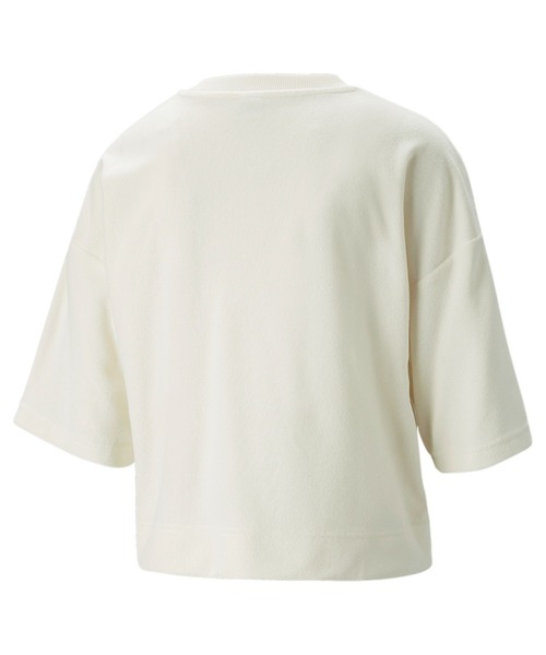 PUMA(プーマ)の「PUMA プーマ ウィメンズ CLASSICS パイル Tシャツ(Tシャツ/カットソー・レディース・グレー/レッド系その他/ライトグレー・LARGE/X-SMALL/SMALL/MEDIUM)」の11枚目の写真