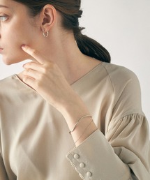 ete レイヤードバングルペダルチェーン レイヤード バングル ペタルチェーン（バングル/リストバンド