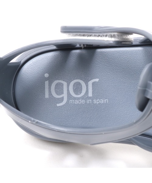 CIAOPANIC TYPY(チャオパニックティピー)の「【igor】TOBBY SOLID(サンダル・キッズ・ブルー・16cm/17cm/18cm)」の5枚目の写真