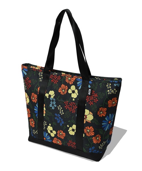 KiU(キウ)の「600D A4対応デイリートートバッグ(18L)(トートバッグ・レディース・ベージュ/ブラック/カーキ/ブラック系その他/ブルー系その他/アニマル/カラフル/ブラック×ライム/ブラック×カーキ/ブラック系その他3/ブラック系その他2・FREE)」の11枚目の写真