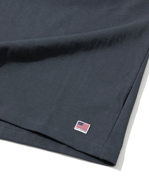 go slow caravan(ゴースローキャラバン)の「MODEM DESIGN/モデムデザイン 10oz Tee -楕円形-(Tシャツ/カットソー・メンズ・ホワイト/チャコールグレー・MEDIUM/LARGE/X-LARGE)」の6枚目の写真