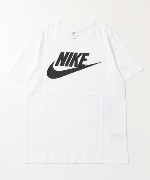 NIKE（ナイキ）の「ナイキ NIKE ナイキ フューチュラ アイコン S/S Tシャツ（Tシャツ/カットソー・メンズ・ホワイト×ブラック/レッド・3L/M/LL/S/L）」の2枚目の写真
