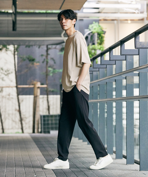 417 EDIFICE(フォーワンセブンエディフィス)の「スプリットラグラン タフTシャツ(Tシャツ/カットソー・メンズ・ホワイト/ブラック/ライトグリーン/ベージュ・MEDIUM/X-LARGE/LARGE)」の14枚目の写真
