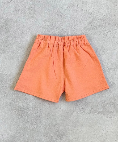 A BOND(アボンド)の「マチつきポケットショートパンツ(80~130cm)(その他パンツ・キッズ・グリーン系その他/パープル系その他/ピンク/グリーン/オレンジ/ホワイト系その他/ブラック系その他・110/120/130/100/90/80)」の8枚目の写真