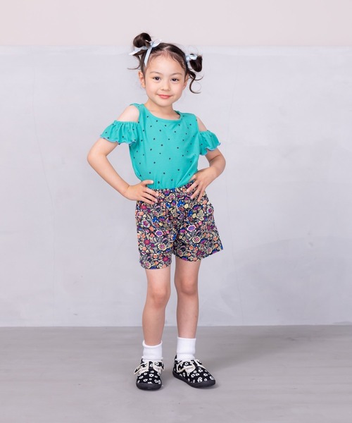 A BOND(アボンド)の「マチつきポケットショートパンツ(80~130cm)(その他パンツ・キッズ・グリーン系その他/パープル系その他/ピンク/グリーン/オレンジ/ホワイト系その他/ブラック系その他・110/120/130/100/90/80)」の17枚目の写真