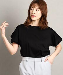 COUP DE CHANCE（クードシャンス）の「◆【日本製/洗える】変形ドルマンスリーブプルオーバー（Tシャツ/カットソー・レディース）」