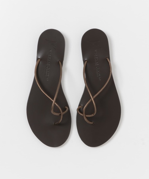 NICOLAS LAINAS（ニコラスライナス）の「『別注』NICOLAS LAINAS×DOORS　スリムラインサンダル（サンダル・レディース・ブラウン系その他/ベージュ系その他・37/38/36）」の11枚目の写真