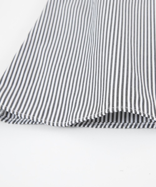 titivate（ティティベイト）の「バンドカラーギャザーシャツワンピース（シャツワンピース・レディース・オフホワイト/ブラック系その他/パープル系その他/ブルー系その他・S/M）」の22枚目の写真