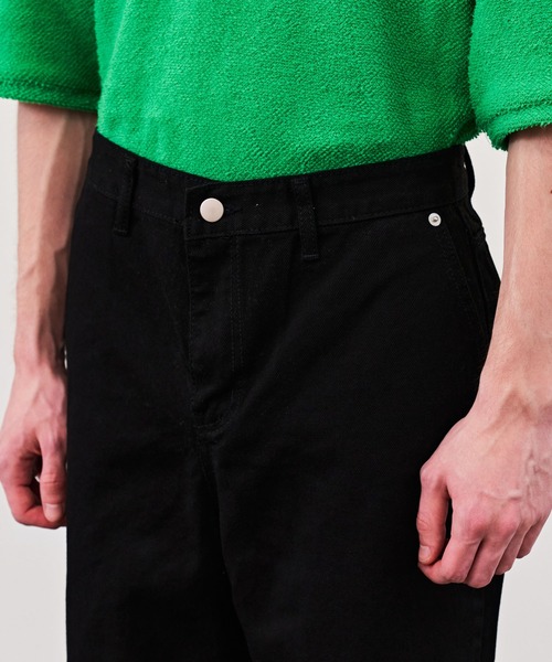 REON STUDIO（レオンスタジオ）の「韓国ブランド RE:ON STUDIO レオンスタジオ MIN WIDE BLACK DENIM デニムパンツ ジーンズ ワイドデニム ストレートデニム（デニムパンツ・メンズ・ブラック・M/L）」の10枚目の写真