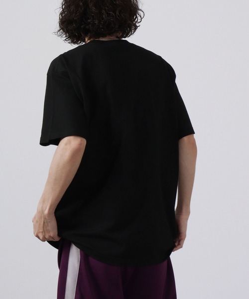 MODISH GAZE(モディシュガゼ)の「MODISH GAZE アニマルプリント半袖Tシャツ ラビット RABBIT(Tシャツ/カットソー・メンズ・ブラック系/ブラック・F)」の8枚目の写真