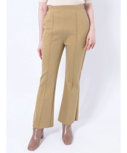 LAGUNAMOON（ラグナムーン）の「ポンチセミフレアパンツ（その他パンツ・レディース・ベージュ/ブラック・SMALL/MEDIUM）」の21枚目の写真