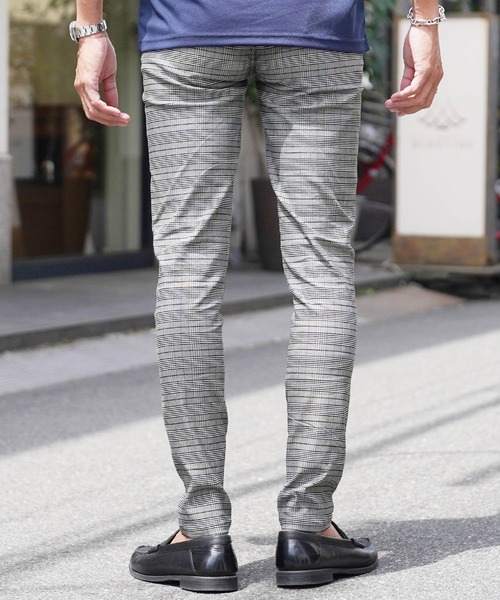 roshell（ロシェル）の「スーパーストレッチ チェック スリム スキニーパンツ（その他パンツ・メンズ・グレー系その他/ブラック系その他/グレー系その他2・SMALL/MEDIUM/LARGE）」の15枚目の写真