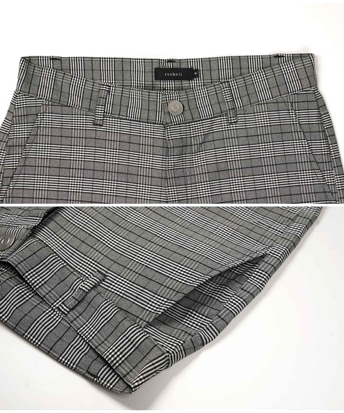 roshell（ロシェル）の「スーパーストレッチ チェック スリム スキニーパンツ（その他パンツ・メンズ・グレー系その他/ブラック系その他/グレー系その他2・SMALL/MEDIUM/LARGE）」の11枚目の写真