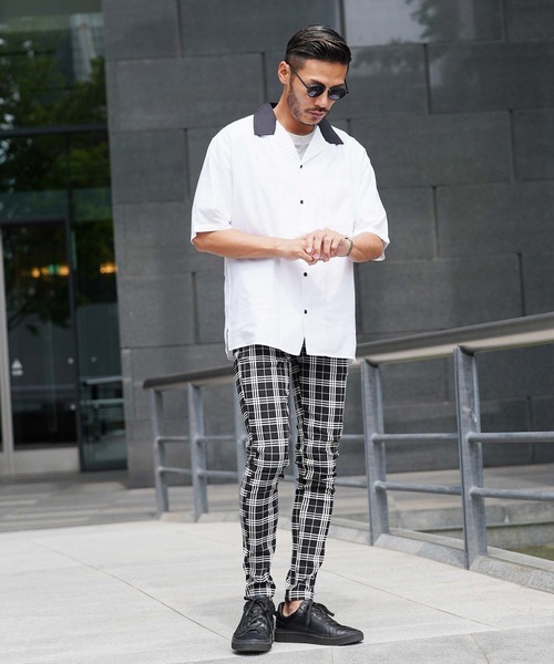 roshell（ロシェル）の「スーパーストレッチ チェック スリム スキニーパンツ（その他パンツ・メンズ・グレー系その他/ブラック系その他/グレー系その他2・SMALL/MEDIUM/LARGE）」の5枚目の写真