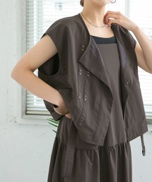 KBF | ウエストベルトミリタリーショートベスト(ベスト)