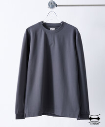 417 EDIFICE | 【Made in Japan】ポンチクルーネック(Tシャツ/カットソー)