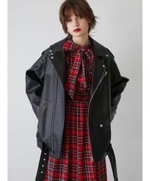 jouetie | オーバーライダースジャケット(ライダースジャケット)