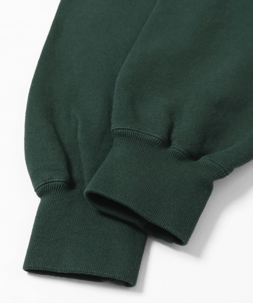 GYPSY&SONS（ジプシーアンドサンズ）の「80 SWEAT PARKA PT college　ハチマルスウェットパーカー　プリントカレッジ（パーカー・メンズ・ネイビー/アッシュグレー/グリーン・MEDIUM/LARGE/SMALL/X-LARGE）」の11枚目の写真