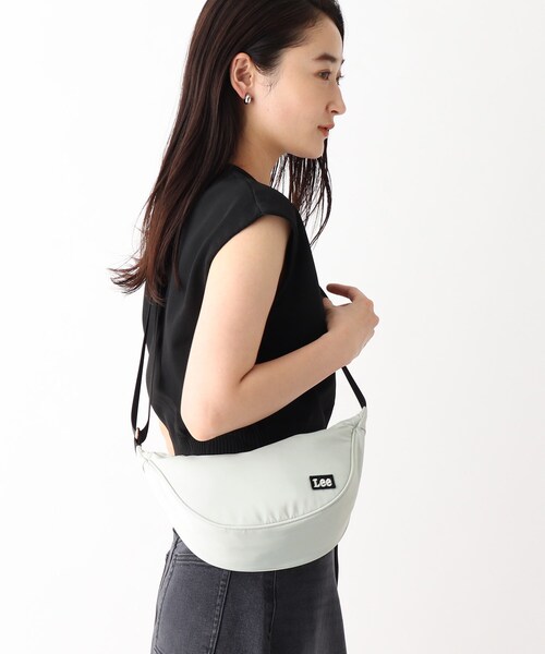 Lee（リー）の「◆【コラボ商品】Lee × OPAQUE. CLIP ミニショルダー（ショルダーバッグ・レディース・ブラック/ベージュ/ライトグレー/カーキ・00）」の8枚目の写真