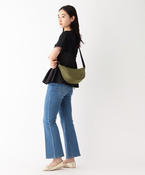 Lee（リー）の「◆【コラボ商品】Lee × OPAQUE. CLIP ミニショルダー（ショルダーバッグ・レディース・ブラック/ベージュ/ライトグレー/カーキ・00）」の12枚目の写真