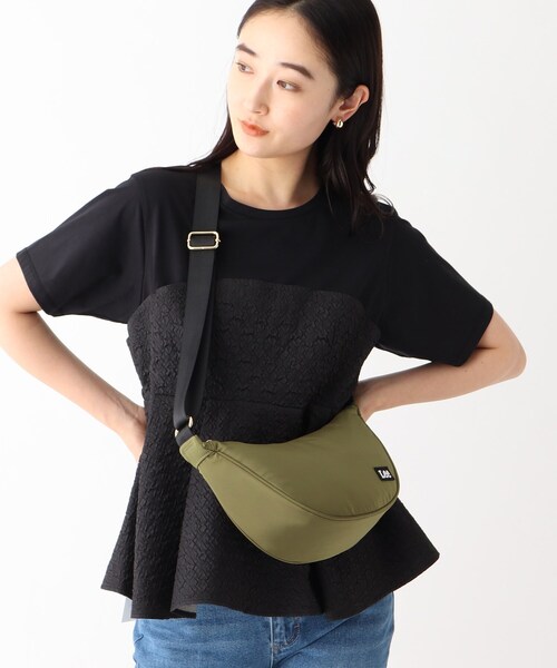 Lee（リー）の「◆【コラボ商品】Lee × OPAQUE. CLIP ミニショルダー（ショルダーバッグ・レディース・ブラック/ベージュ/ライトグレー/カーキ・00）」の14枚目の写真