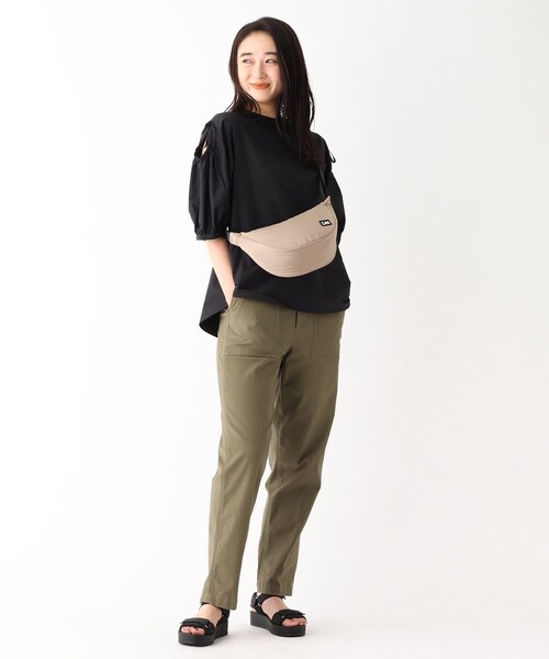 Lee（リー）の「◆【コラボ商品】Lee × OPAQUE. CLIP ミニショルダー（ショルダーバッグ・レディース・ブラック/ベージュ/ライトグレー/カーキ・00）」の15枚目の写真
